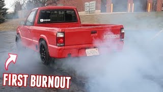 The Drift Truck RIPS First Burnout Attempt [upl. by Riordan]