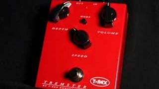 TRex Tremster Tremolo  Vibrato Pedal [upl. by Sabba]