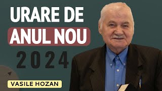 Vasile Hozan  Urare de an nou și poezie  2024 [upl. by Down]