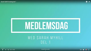 Sarah Myhill foredrag del 1 [upl. by Annil]