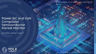 Yole Intelligence  Power SiC and GaN​ Compound Semiconductor Market Monitor Q2 2024 Broadcast [upl. by Leena604]