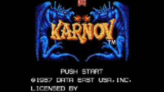 nes collections  karnov  karnovs theme [upl. by Yelloh]