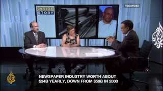 Inside Story Americas  The death of the newspaper [upl. by Guenevere]