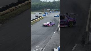 【最狂のDNA】これが名阪最強高校生の走りだ‼️ハーフウェット上等 drift s13silvia 中村龍 [upl. by Trauts]