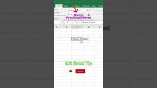 Line break in MS Excel myexceltutor learncswithsy spreadsheetsoftware [upl. by Eichman]