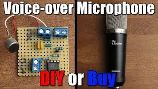 Voiceover Microphone  DIY or Buy [upl. by Audre]