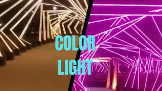 Color light and green grass mix video in Riyadh city Saudi Arabia 🇸🇦🇳🇵🥰💖🫰 [upl. by Einaeg]