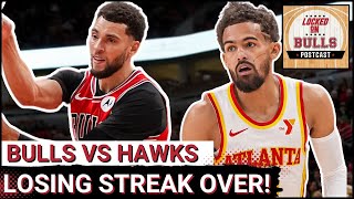 Locked On Bulls POSTCAST The Chicago Bulls TAKE OVER and Defeat the Atlanta Hawks [upl. by Bond173]