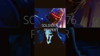 Reaper amp Soldier76 SPECIAL Interactions shorts overwatch2 [upl. by Derek]