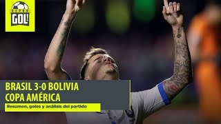 Brasil 30 Bolivia goles de Coutinho resumen y análisis por Copa América 2019 [upl. by Philemol192]