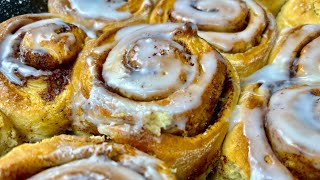 Home made EASY Cinnamon Rolls [upl. by Dituri]