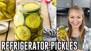 How To Make Refrigerator Pickles [upl. by Anitsirhc]