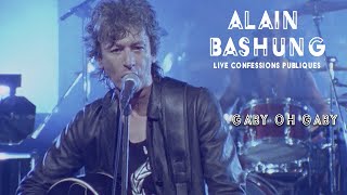 Alain Bashung – Gaby oh Gaby Live officiel Confessions Publiques 1995 [upl. by Adahs762]