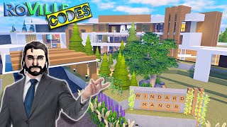 💎 Mansión muy ELEGANTE ❗❗ Roville house CODES ROBLOX [upl. by Anihcak435]