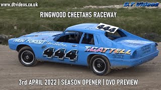 Ringwood Cheetahs Raceway  2022 Season Opener  342022  DVD Preview [upl. by Eliezer397]