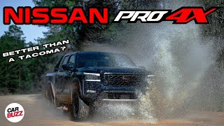 The 2022 Nissan Frontier Pro4X Is A Gutsy OffRoad Truck [upl. by Arquit]