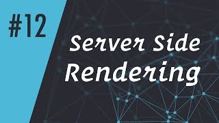 ReactCasts 12  Server Side Rendering [upl. by Lib]