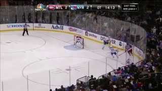 Marty St Louis OT Game Winner Against Montreal Canadiens 52514 ECFs GM 4 [upl. by Lyrehs937]