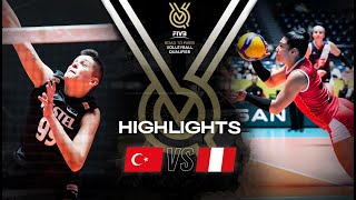 🇹🇷 TUR vs 🇵🇪 PER  Highlights  Womens OQT 2023 [upl. by Adia]