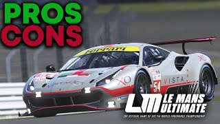 Le Mans Ultimate Pros and Cons [upl. by Enilreug]