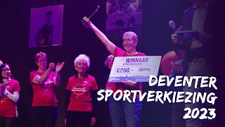 Deventer Sportverkiezing 2023 en uitreiking Rabo ClubSupport cheques [upl. by Jase]