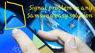 signal problemAny Samsung signal problem solution easy solution of signal A10s signal problem [upl. by Venetia]