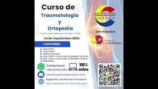 Curso de Traumatología y Ortopedía [upl. by Ardekal]