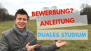 Duales Studium Bewerbungsanleitung mit Beispielen Teil 1 Was will das Unternehmen wissen [upl. by Iona]