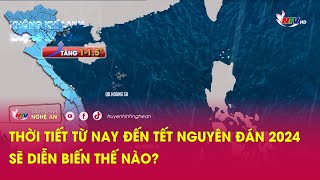 Thời tiết từ nay đến Tết Nguyên đán 2024 sẽ diễn biến thế nào [upl. by Tonnie42]