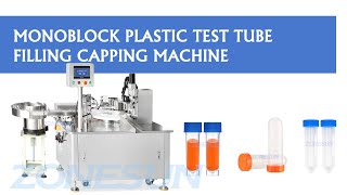 How To Use Automatic Screw Cap Microcentrifuge Tube Filling And Capping Machine [upl. by Hsiri782]