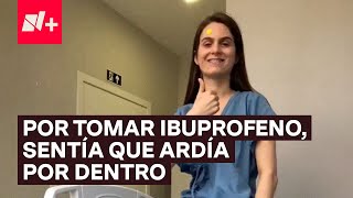 Inducen coma a mujer que tomó ibuprofeno por cólicos  N [upl. by Nah68]