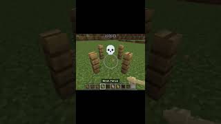 fence vs logics 🤣shorts minecraft phonk [upl. by Nickolas]