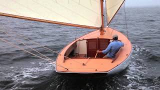 Artisan Boatworks  quotUncasquot Nathanael Herreshoffs Buzzards Bay 18 [upl. by Nylrehc]