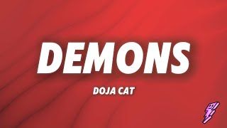 Doja Cat  Demons Lyrics [upl. by Vladimir342]