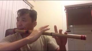 NEPALI national anthemSayau thungabamboo flute cover [upl. by Christianson]