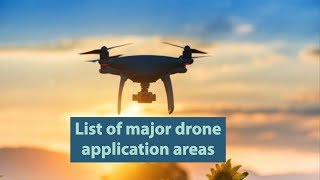 Top 10 applications of drones [upl. by Schoenberg62]