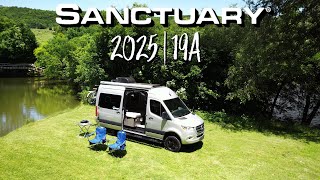 2025 Sanctuary 19A  Mercedes AWD Van  Perfect For Two  RV Review [upl. by Nyllek]