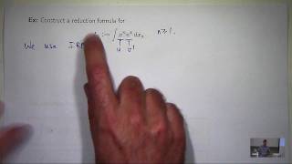 Reduction formula integration [upl. by Ahras]