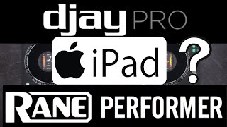 Rane Performer running Djay Pro on an Ipad [upl. by Nirik]