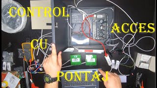 Tehnicianul  SISTEM DE CONTROL ACCES CU PONTAJ [upl. by Dranyam]