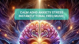 CALM ADHD ANXIETY STRESS INSTANTLY TONAL FREQ MUSIC mindsetMusic528 Meditation amp Healing Music [upl. by Araik]