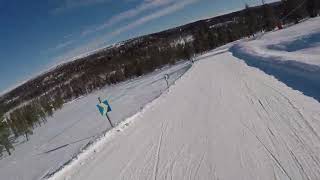 Skiing in Östra Tandådalen Myrbacken Sälen [upl. by Brenk]