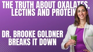 Dr Brooke Goldner On Oxalates Lectins Protein and MORE [upl. by Zigrang]