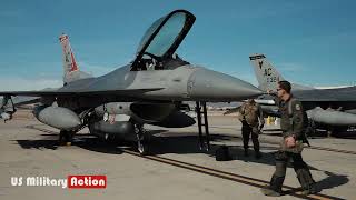 Spectacular Footage F16 Fighter Jet in Action [upl. by Edialeda643]