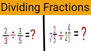 Division of fractions  How to Divide Fractions with Whole Number  Maths for Kids [upl. by Aiuoqes]