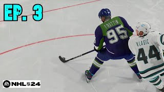 Rookie Superstar  NHL 24  Franchise Ep3 [upl. by Brahear]