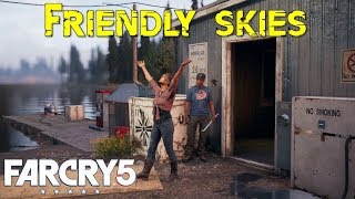 Friendly Skies How to Recruit Adelaide The Chopper Queen after Liberating Drubman Marina Far Cry 5 [upl. by Suryt695]