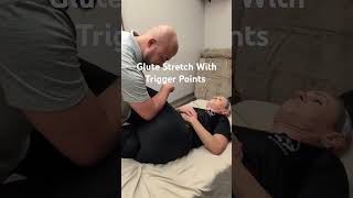 Effective glute stretch with trigger point release [upl. by Jacquette]