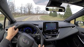 2020 Toyota Corolla XSE Sedan CVT  POV Review [upl. by Mariann]