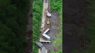 Train Derailment In Anna Texas [upl. by Ittocs879]